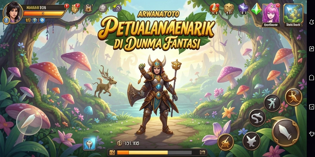 Gameplay ARWANATOTO yang penuh petualangan dan tantangan menakjubkan.