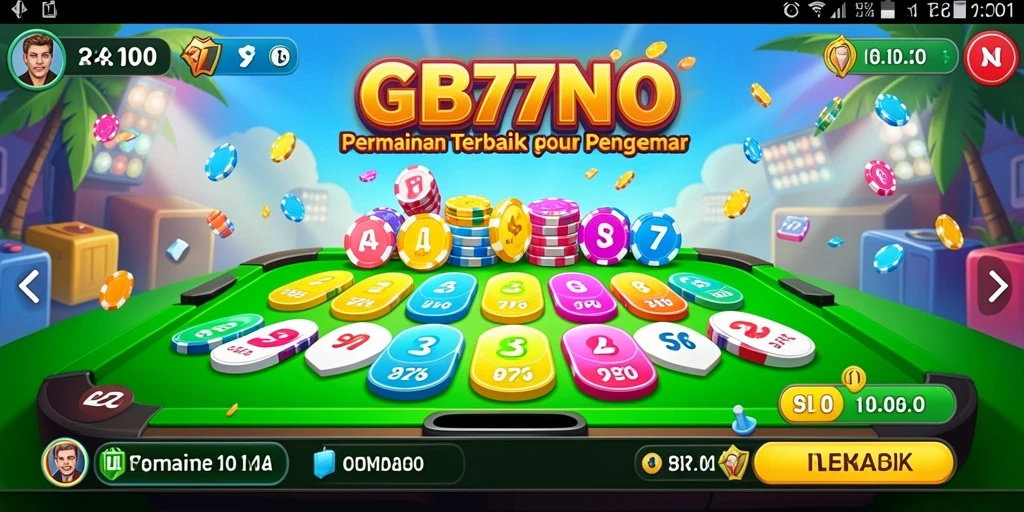 Tampilan gameplay seru dan interaktif dalam Bingo.