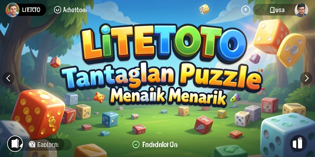 Tampilan gameplay LITETOTO dengan berbagai puzzle menantang.