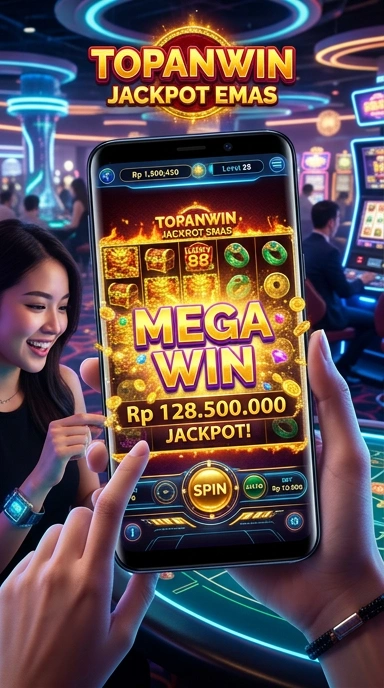 Tampilan antarmuka aplikasi topanwin yang sederhana dan intuitif.